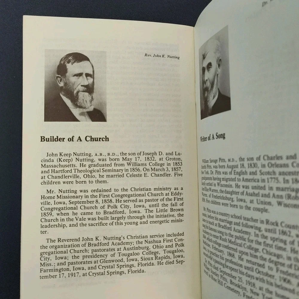 Little Brown‎ Church Nashua Iowa in story in song History SEE BB11.1GU-3336